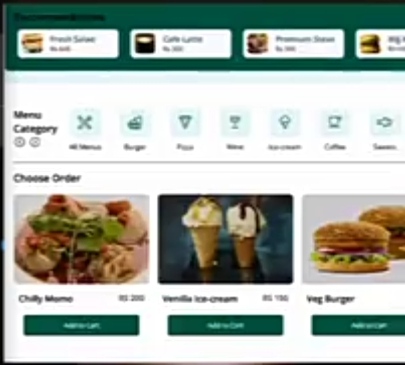 Food ordering system